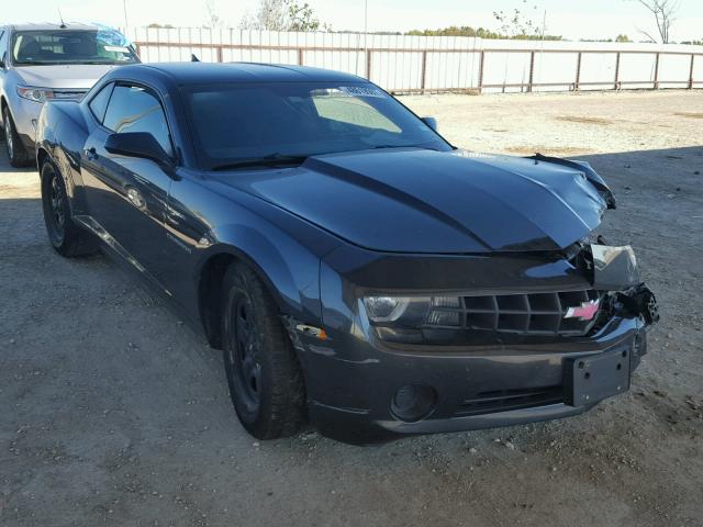 2G1FA1E39D9156087 - 2013 CHEVROLET CAMARO LS BLACK photo 1