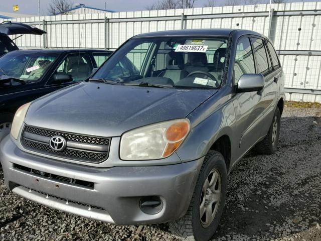 JTEGD20V840013557 - 2004 TOYOTA RAV4 GRAY photo 2