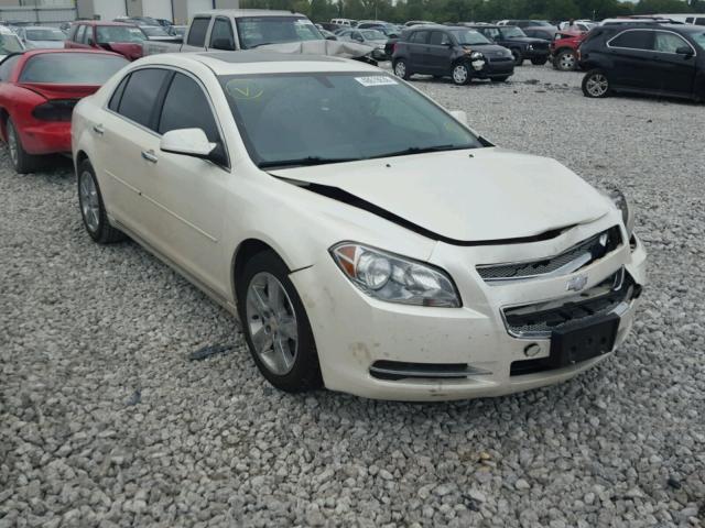 1G1ZC5E18BF292955 - 2011 CHEVROLET MALIBU 1LT WHITE photo 1