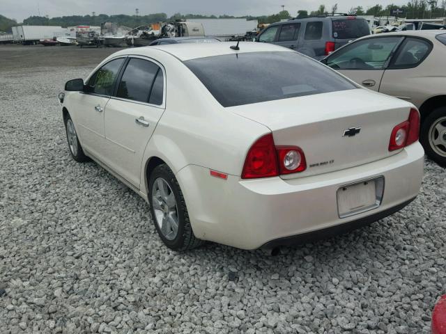 1G1ZC5E18BF292955 - 2011 CHEVROLET MALIBU 1LT WHITE photo 3