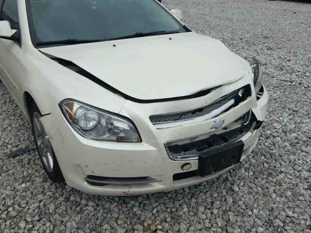 1G1ZC5E18BF292955 - 2011 CHEVROLET MALIBU 1LT WHITE photo 9