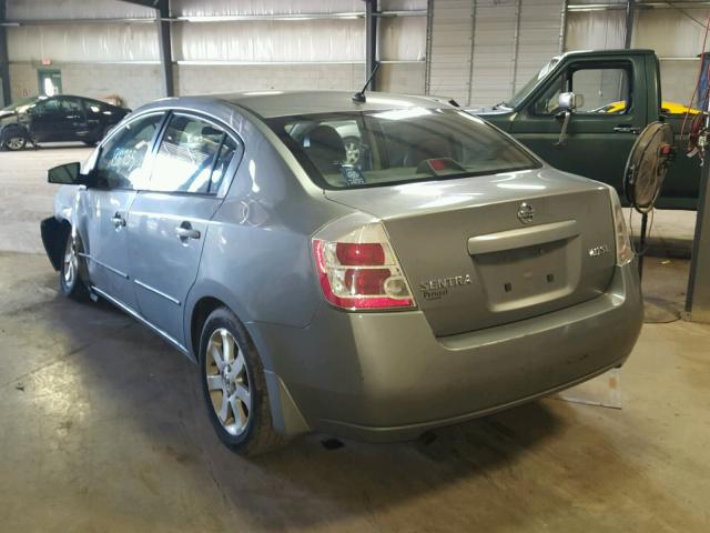 3N1AB61E87L665174 - 2007 NISSAN SENTRA 2.0 GRAY photo 3