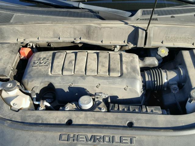 1GNLRGED6AJ222472 - 2010 CHEVROLET TRAVERSE L GRAY photo 7