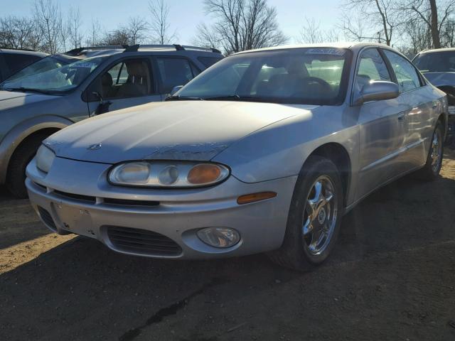 1G3GS64C414210384 - 2001 OLDSMOBILE AURORA 4.0 SILVER photo 2