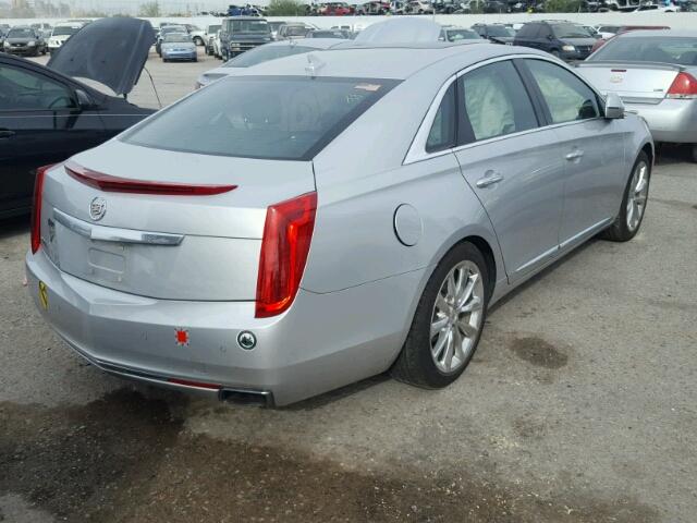 2G61M5S34E9289798 - 2014 CADILLAC XTS LUXURY SILVER photo 4