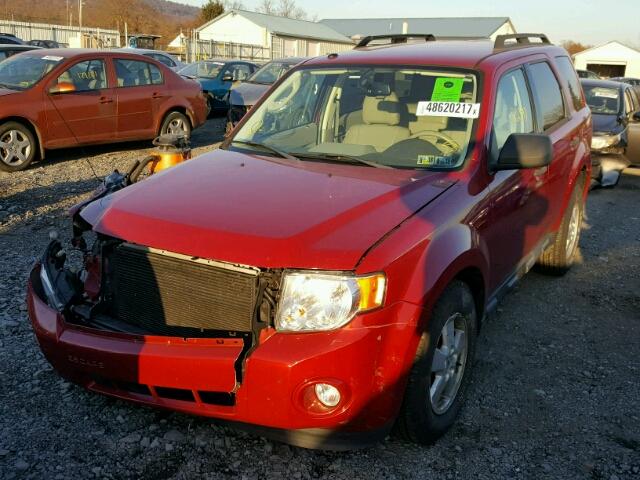 1FMCU9D71BKC36060 - 2011 FORD ESCAPE XLT RED photo 2