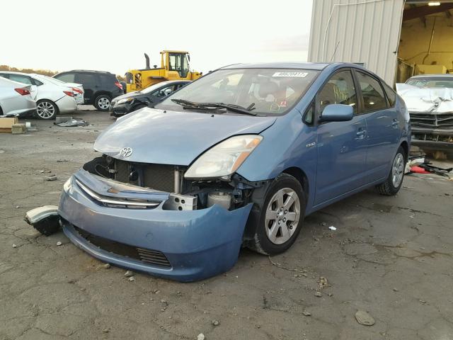 JTDKB20U467525905 - 2006 TOYOTA PRIUS BLUE photo 2