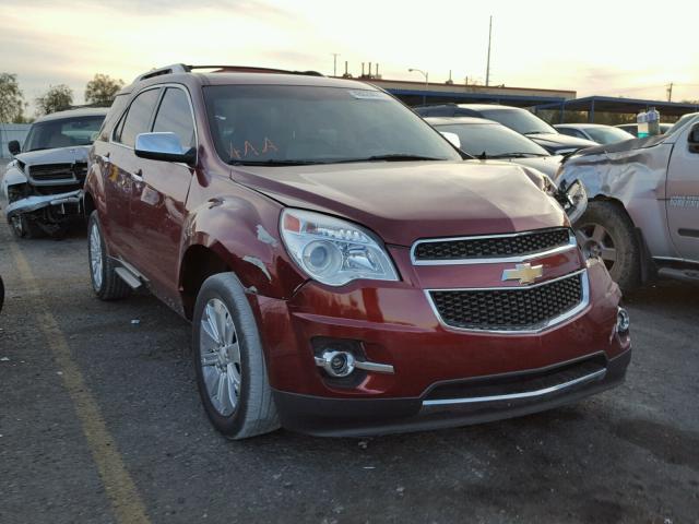 2CNALFEC6B6293684 - 2011 CHEVROLET EQUINOX LT RED photo 1