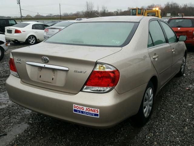 4T1BE32K75U610323 - 2005 TOYOTA CAMRY LE 米色 照片 4