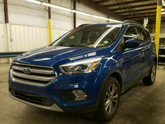 1FMCU9G93HUA14341 - 2017 FORD ESCAPE SE BLUE photo 2