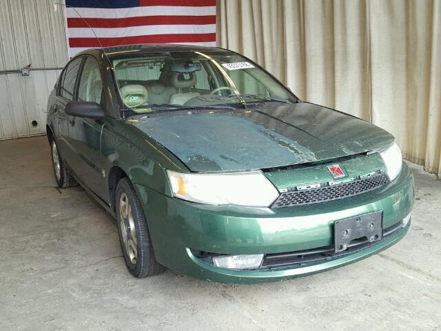 1G8AL52F33Z187416 - 2003 SATURN ION LEVEL GREEN photo 1