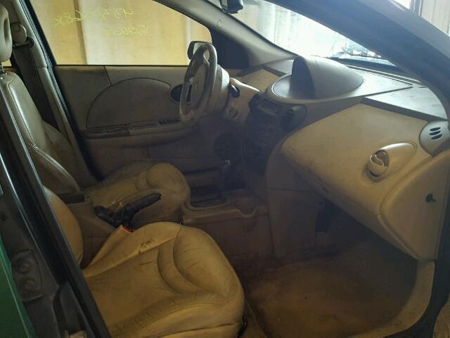1G8AL52F33Z187416 - 2003 SATURN ION LEVEL GREEN photo 5