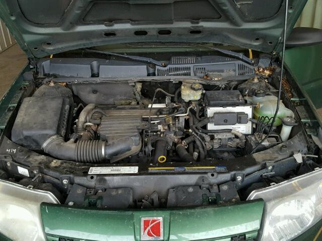 1G8AL52F33Z187416 - 2003 SATURN ION LEVEL GREEN photo 7