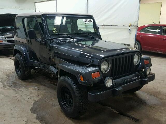 1J4FA59S11P309567 - 2001 JEEP WRANGLER / BLACK photo 1