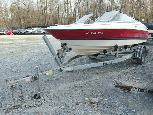 B1YB71BBK697 - 1997 BAYL BOAT W/TRL RED photo 1