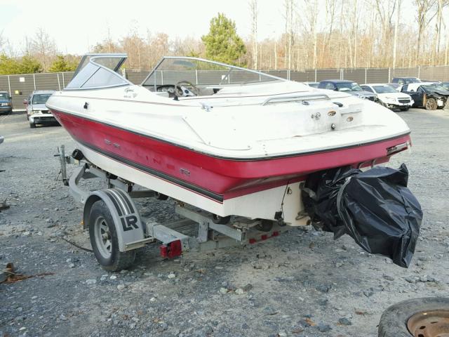 B1YB71BBK697 - 1997 BAYL BOAT W/TRL RED photo 3