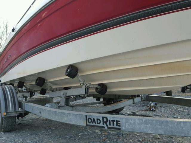 B1YB71BBK697 - 1997 BAYL BOAT W/TRL RED photo 9