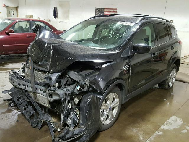 1FMCU9G9XDUC56571 - 2013 FORD ESCAPE SE BLACK photo 2