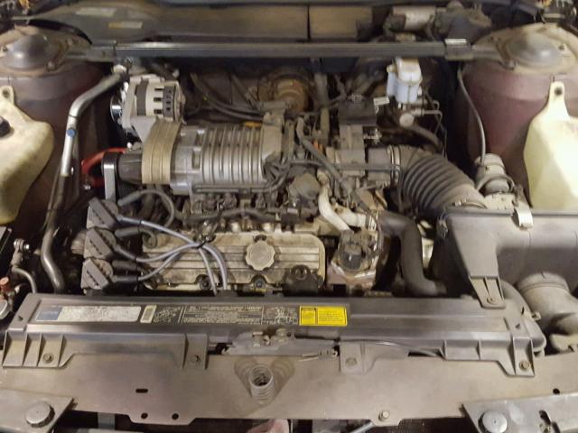 1G2HY5215P1262295 - 1993 PONTIAC BONNEVILLE BURGUNDY photo 7