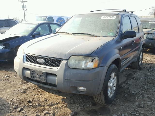 1FMCU04142KB87119 - 2002 FORD ESCAPE XLT BLUE photo 2