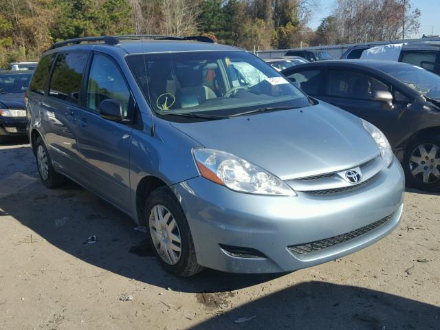 5TDZK23C49S253660 - 2009 TOYOTA SIENNA CE BLUE photo 1