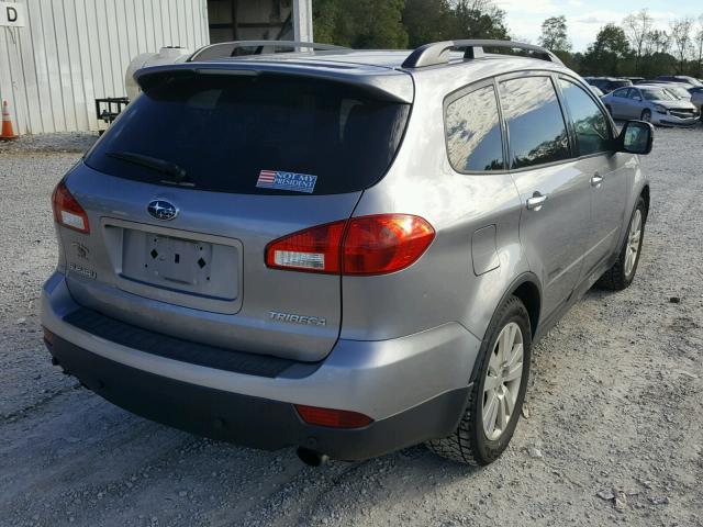 4S4WX92D584408262 - 2008 SUBARU TRIBECA LI SILVER photo 4