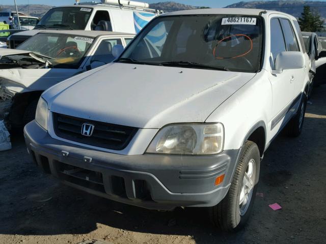 JHLRD1860YS004921 - 2000 HONDA CR-V EX WHITE photo 2