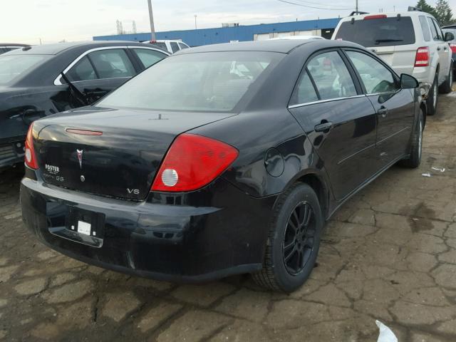 1G2ZG528854171652 - 2005 PONTIAC G6 BLACK photo 4