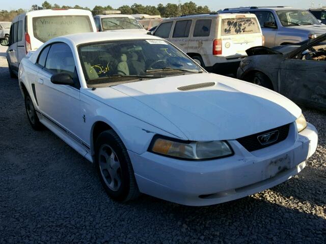 1FAFP4041YF215904 - 2000 FORD MUSTANG WHITE photo 1