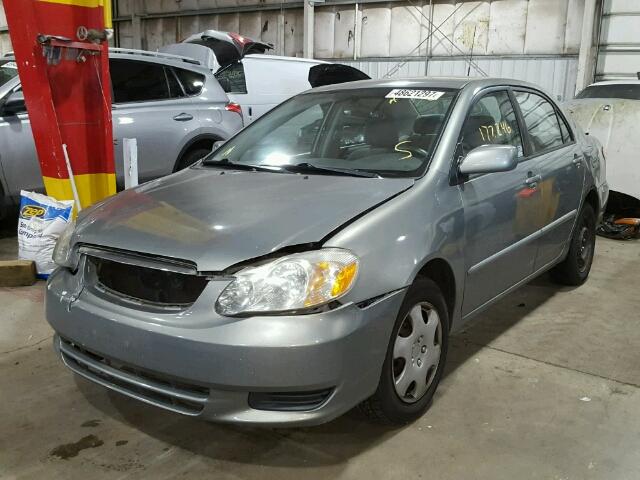 1NXBR32E34Z303745 - 2004 TOYOTA COROLLA CE GRAY photo 2