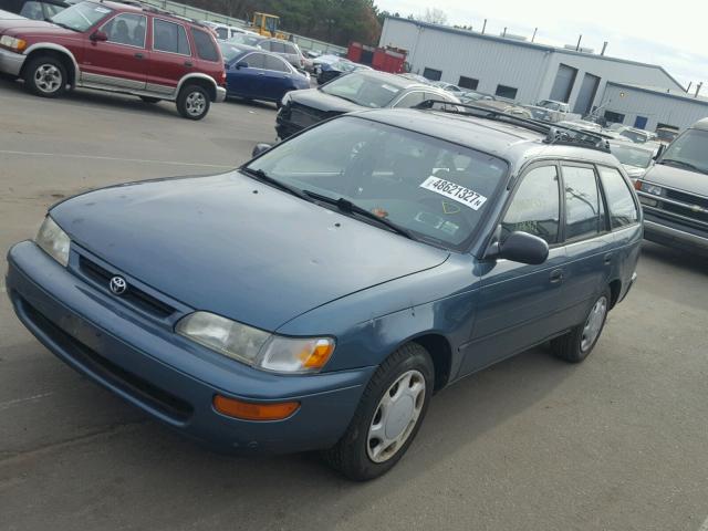 JT2EB02E3T0112216 - 1996 TOYOTA COROLLA BA BLUE photo 2