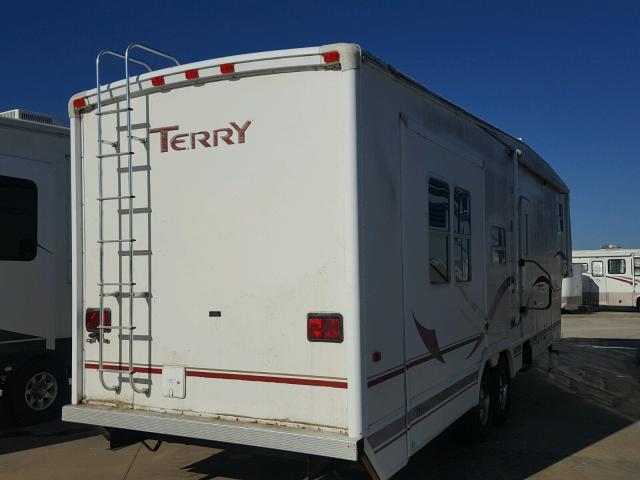 1EA5Y352X24095210 - 2002 TERR CAMPER WHITE photo 4