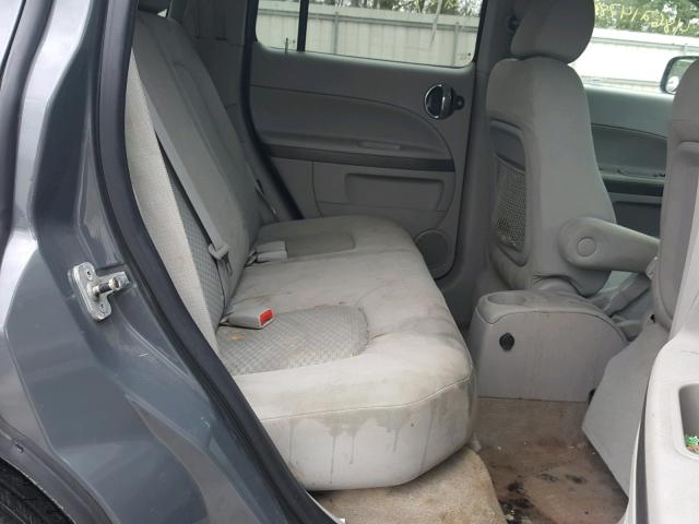 3GNDA13D48S583008 - 2008 CHEVROLET HHR LS ნაცრისფერი ფოტო 6
