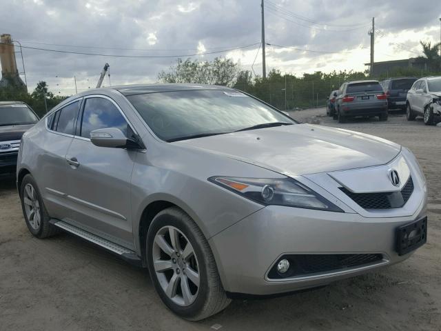 2HNYB1H67BH500483 - 2011 ACURA ZDX ADVANC GRAY photo 1