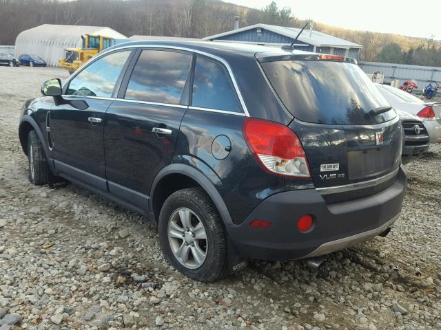 3GSDL43N18S650794 - 2008 SATURN VUE XE BLACK photo 3