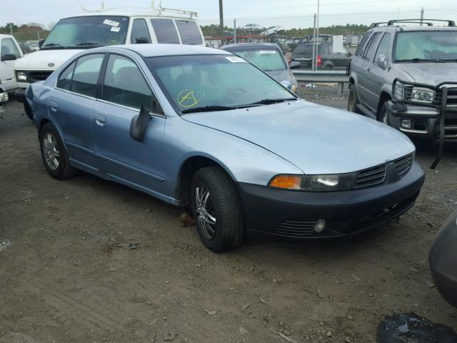 4A3AA46G83E164372 - 2003 MITSUBISHI GALANT ES BLUE photo 1