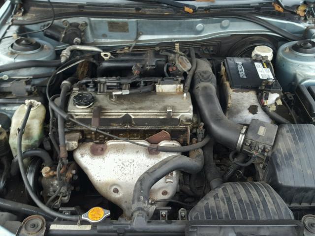 4A3AA46G83E164372 - 2003 MITSUBISHI GALANT ES BLUE photo 7