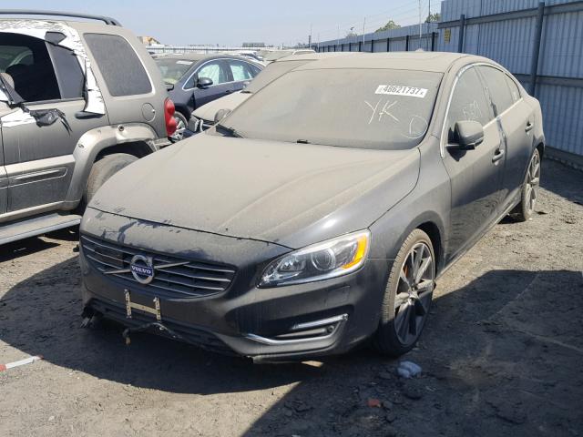 YV126MFM0F2353077 - 2015 VOLVO S60 PLATIN BLACK photo 2