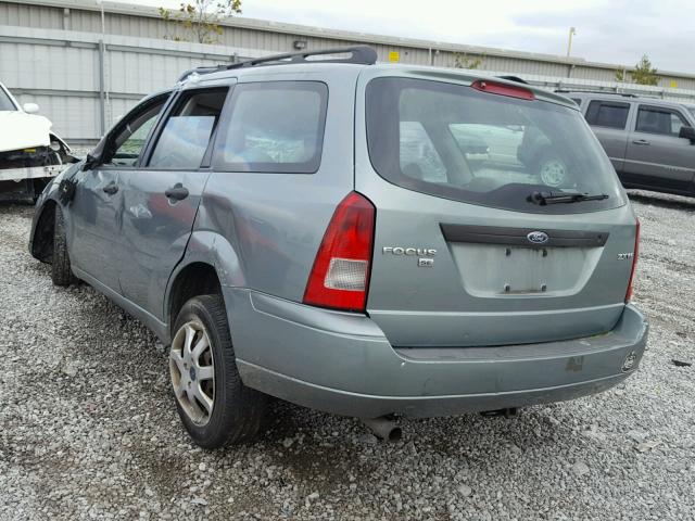 1FAFP36N15W279351 - 2005 FORD FOCUS ZXW GRAY photo 3