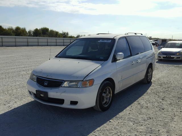 2HKRL1863YH563491 - 2000 HONDA ODYSSEY EX WHITE photo 2