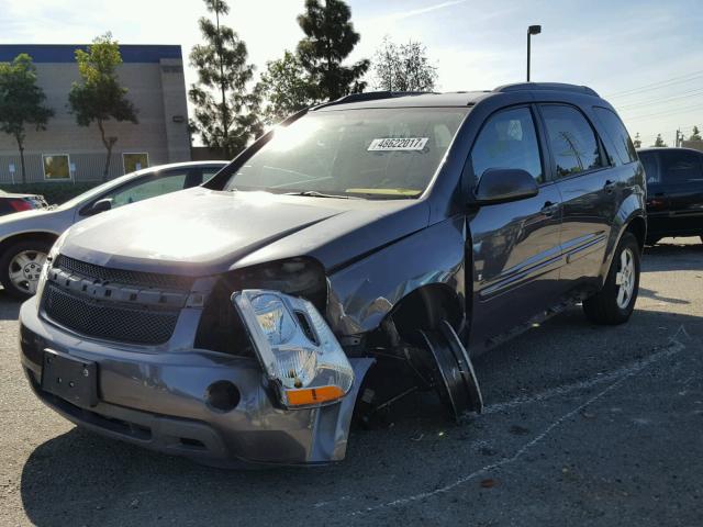 2CNDL73F776038484 - 2007 CHEVROLET EQUINOX LT GRAY photo 2