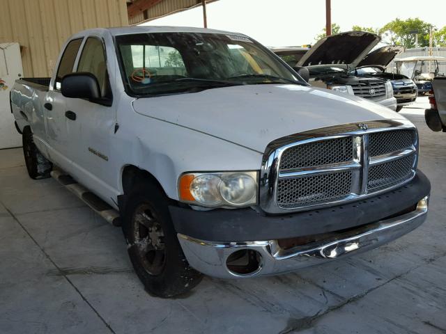 3D7HA18N42G164412 - 2002 DODGE RAM 1500 WHITE photo 1