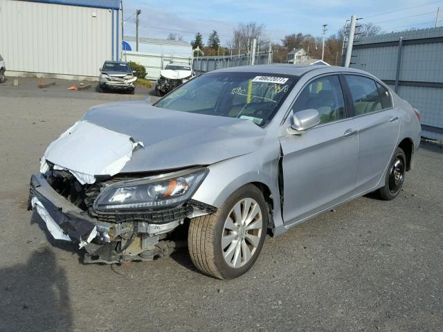 1HGCR2F85DA032245 - 2013 HONDA ACCORD EXL SILVER photo 2