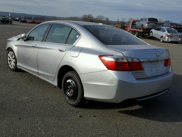 1HGCR2F85DA032245 - 2013 HONDA ACCORD EXL SILVER photo 3