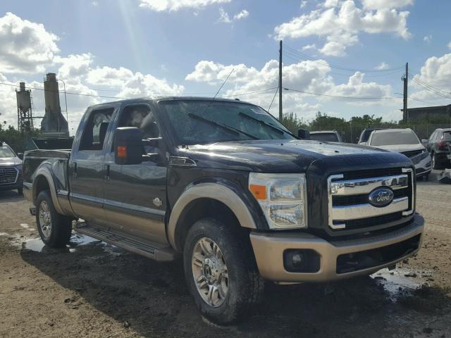 1FT7W2BT5EEA08492 - 2014 FORD F250 SUPER BLACK photo 1