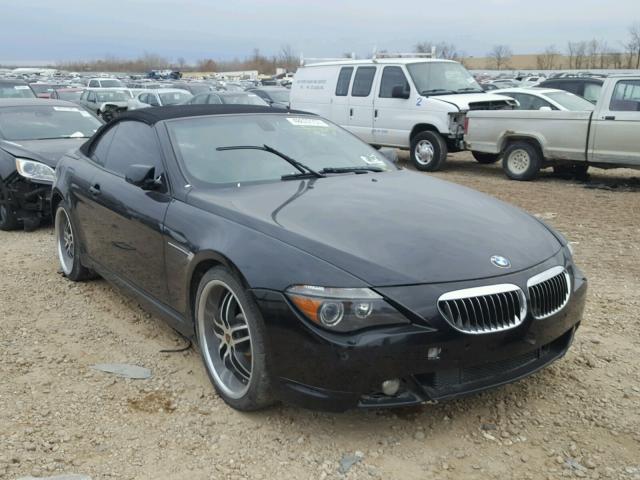 WBAEK73485B328363 - 2005 BMW 645 CI AUT შავი ფოტო 1