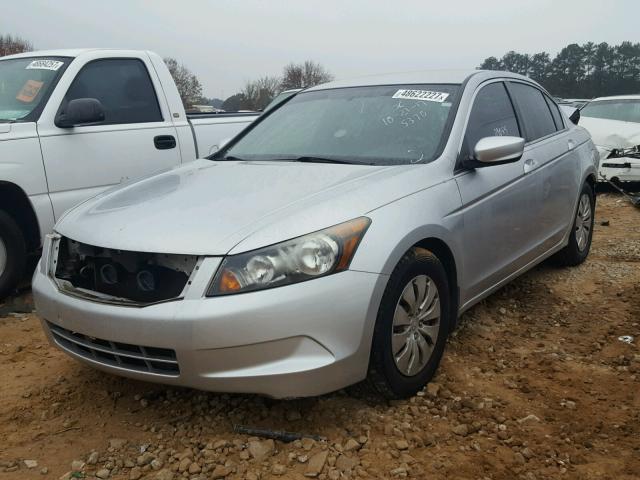 1HGCP2F30AA135370 - 2010 HONDA ACCORD LX SILVER photo 2