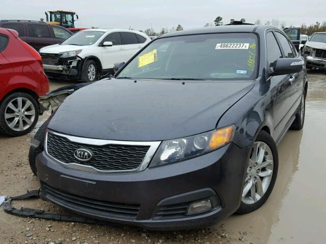 KNAGH4A89A5453327 - 2010 KIA OPTIMA EX CHARCOAL photo 2