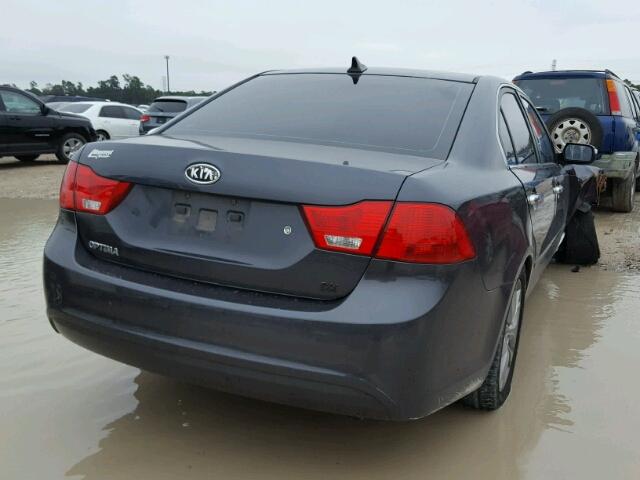 KNAGH4A89A5453327 - 2010 KIA OPTIMA EX CHARCOAL photo 4