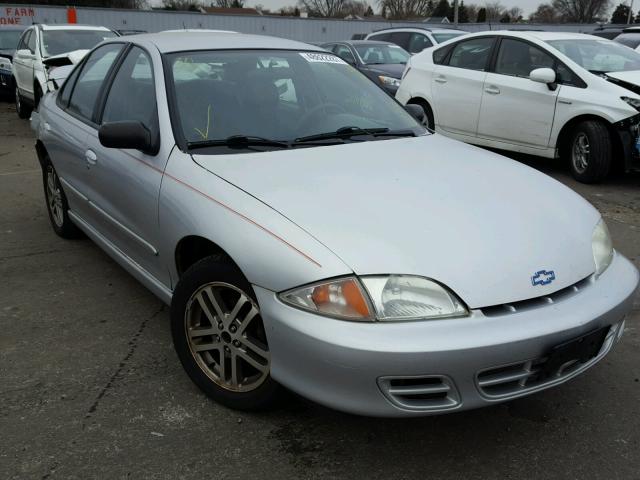 1G1JC524227398260 - 2002 CHEVROLET CAVALIER B SILVER photo 1